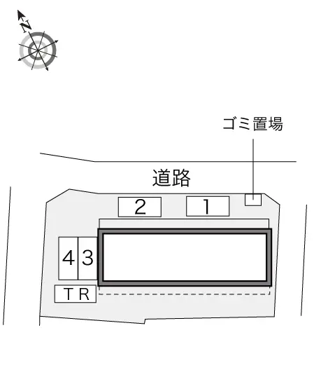 ★手数料０円★東松山市幸町　月極駐車場（LP）